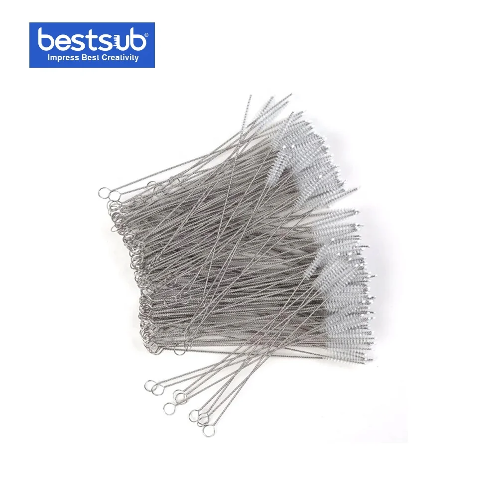 Durable Straw Cleaning Brush Stainless Steel Wash Drinking Pipe Straw Brushes Brush Cleaner