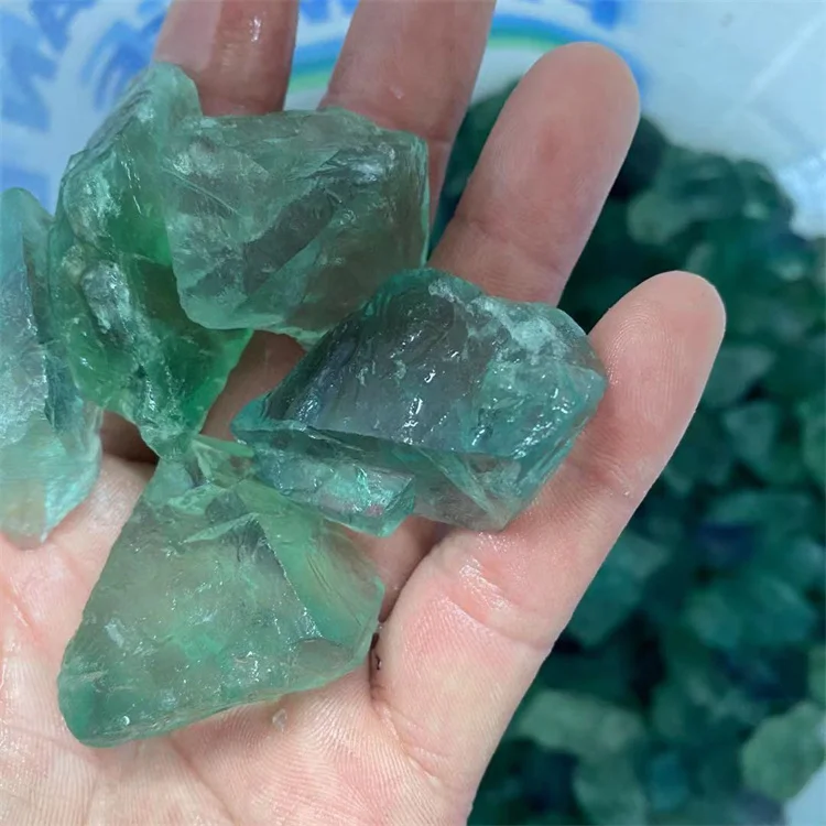 Wholesale Raw Rough Purple Fluorite Stones Quartz Crystal Specimens natural crystal stone rough jade