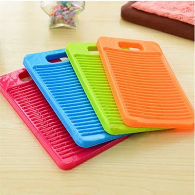 Plastic Thicken Antislip Washboard Washing Board Kids Shirts Clean