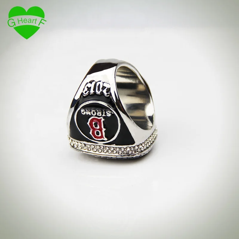 Горячая Распродажа в стиле команды Boston Red Sox чемпионата кольца Популярные Бейсбол Чемпионат изготовленный на заказ сплав Кольца