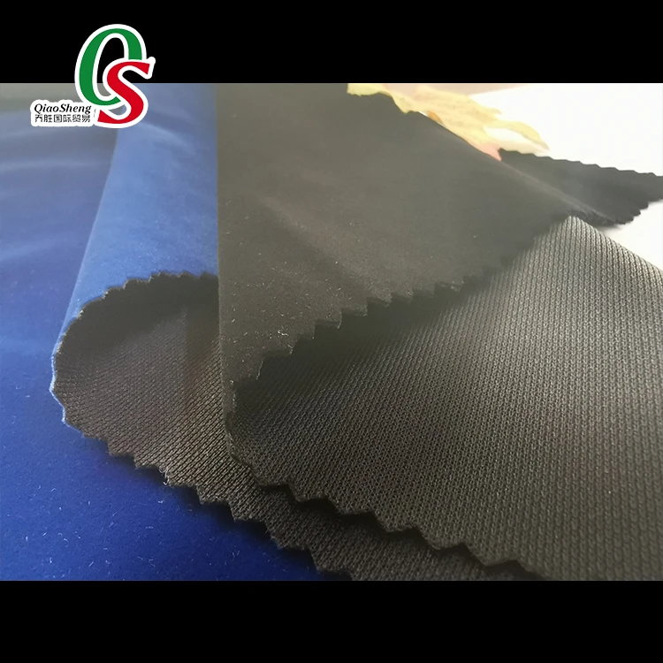 Polyester Knit Indonesia Holland Home Textile flocking fabric For Furniture pouch suit game table