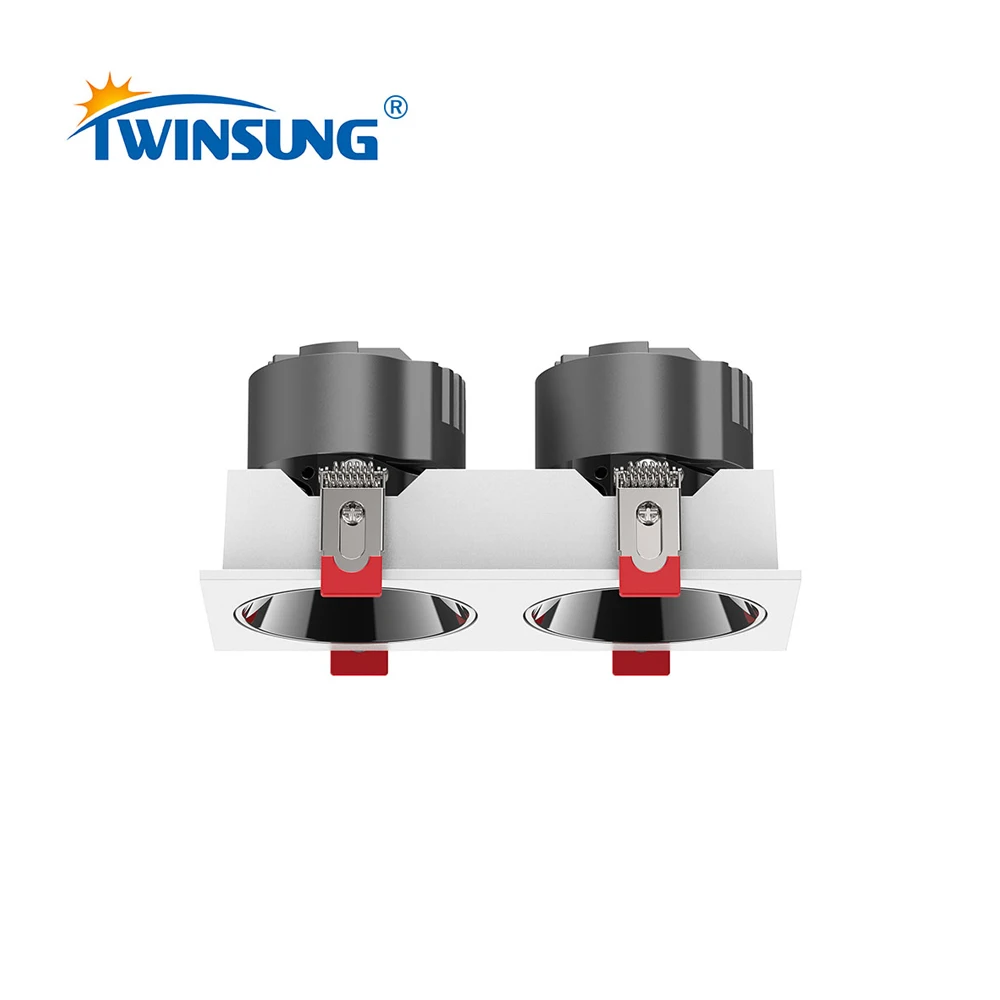 Energy Saving Led Spotlight Cob Lighting Square Shape Led Ceiling Light Module Downlight For Home Hotel