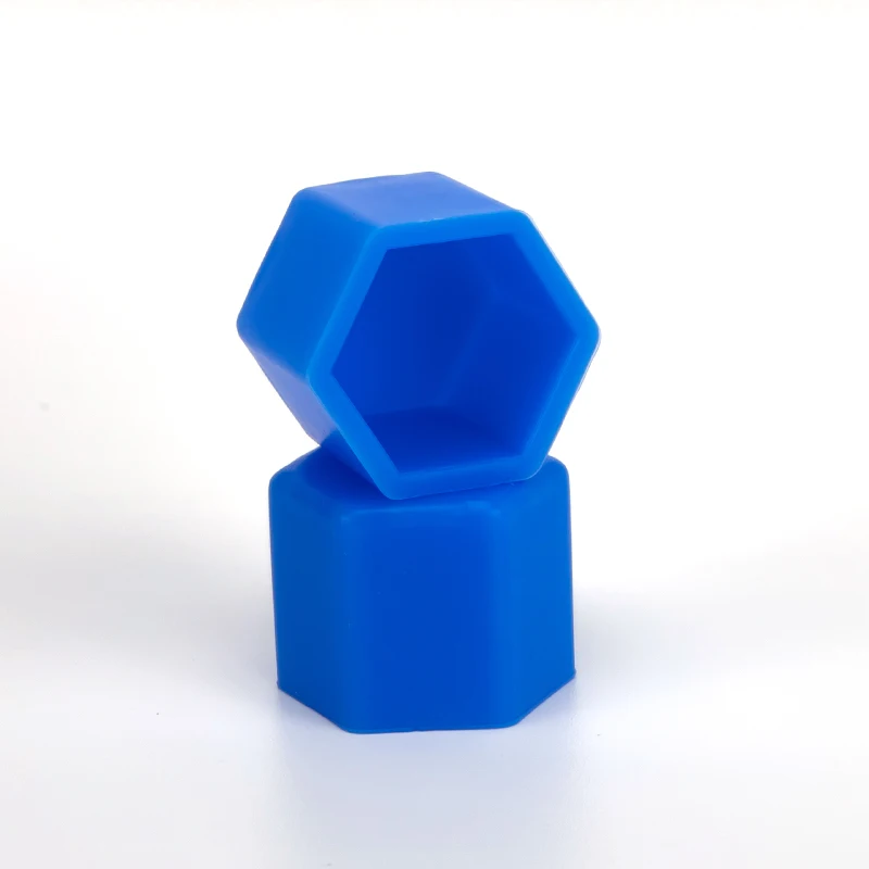 Nut Caps Bolt Rims Exterior Decoration and Protection 15/17/19/ 21mm Silicone Hexagonal Socket Car Wheel Hub Screw Cover