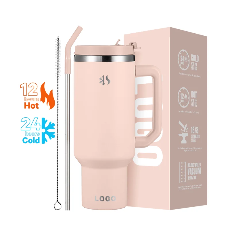 2023 Hot sale Stainless Steel Adventure New design 40oz Tumbler with Handles H2.0 Insulated Cup