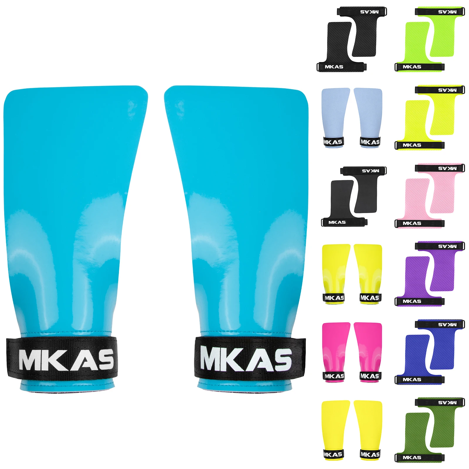 MKAS Hypalon Microfiber Palm Protection Workout High Quality Gym Fitness Weightlifting Gloves Gymnastics Grips