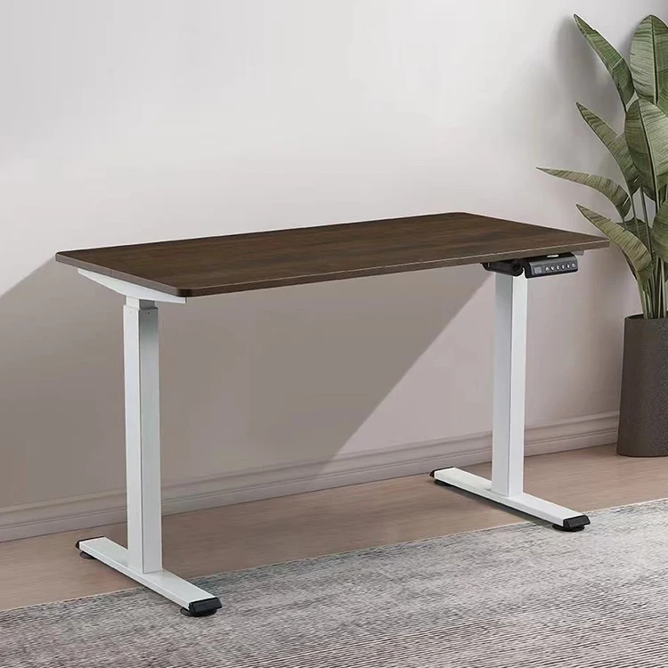 2024 Hot Sell Smart Table Single Motor Electric Ergonomic Standing Lifting Adjustable Height Desk With Home Office
