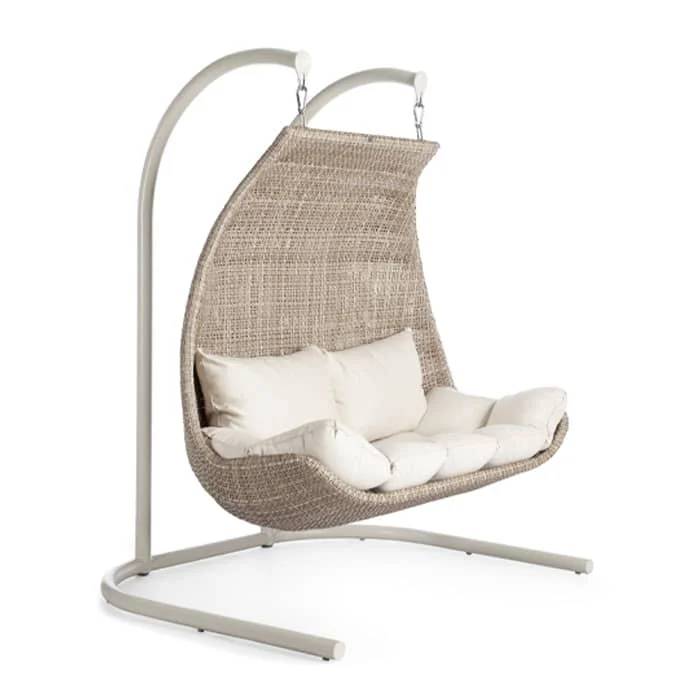 Hot Sales Seashell Hanging Swing Chair Egg Garden Swinging Chairs Single
