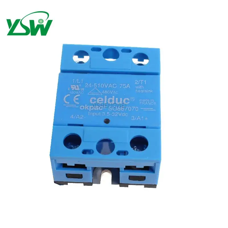 SO869070 NA SSR 125A/24-510VAC/VDR/CTRL controlled AC solid-state relay electronic component