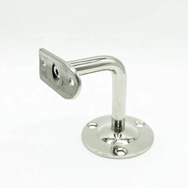 Factory direct sales Fixed Stainless Steel Stair Handrail Bracket Mirror Wall Bracket for Railing
