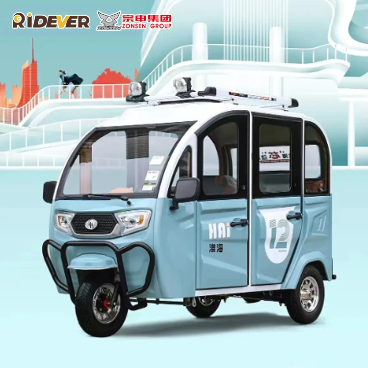 Passenger Use Nuoya QT12 Full Cabin Luggage Rack 48V 60V 72V  800W 1200W Rain Proof Home Use Cargo Zongshen