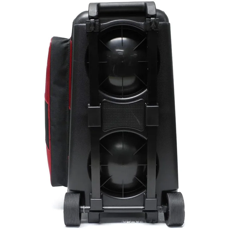 Double Roller 2 Ball Bowling Bag with Large Separate Compartment for Bowling Shoes (Up To US Mens Size 15) or Accessories