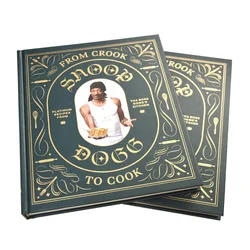 Книга с твердым переплетением, густые книжки с десертами, печать рецептов, офсетная печать, бумага и картон на заказ