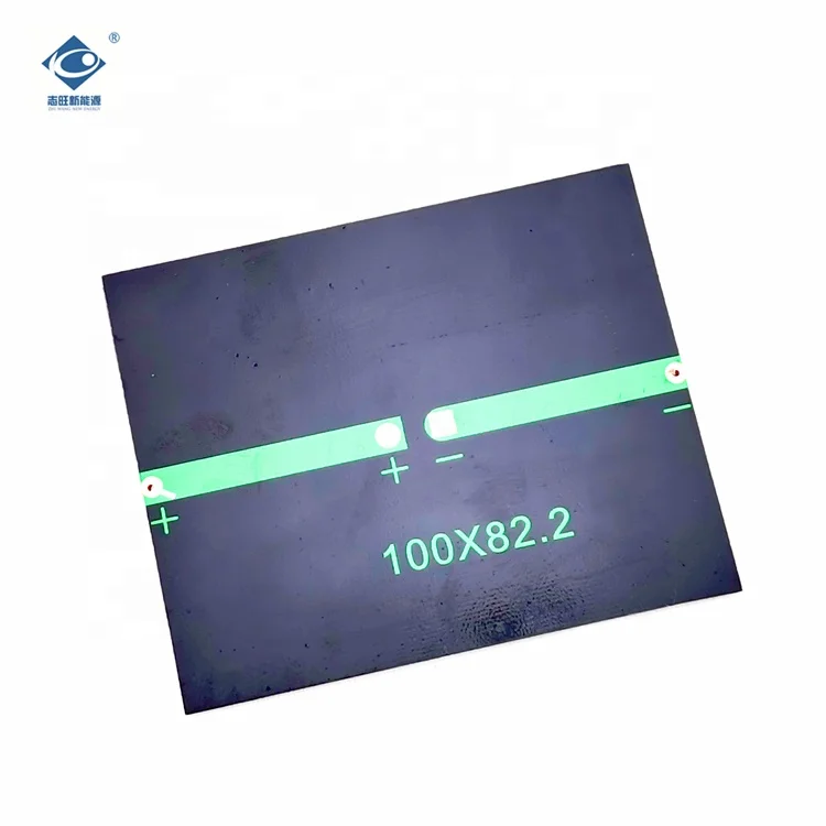 5V Mono Hunting Camera Solar Panel Charger ZW-100822 Transparent ETFE/PET Semi Solar Panel 1.0W