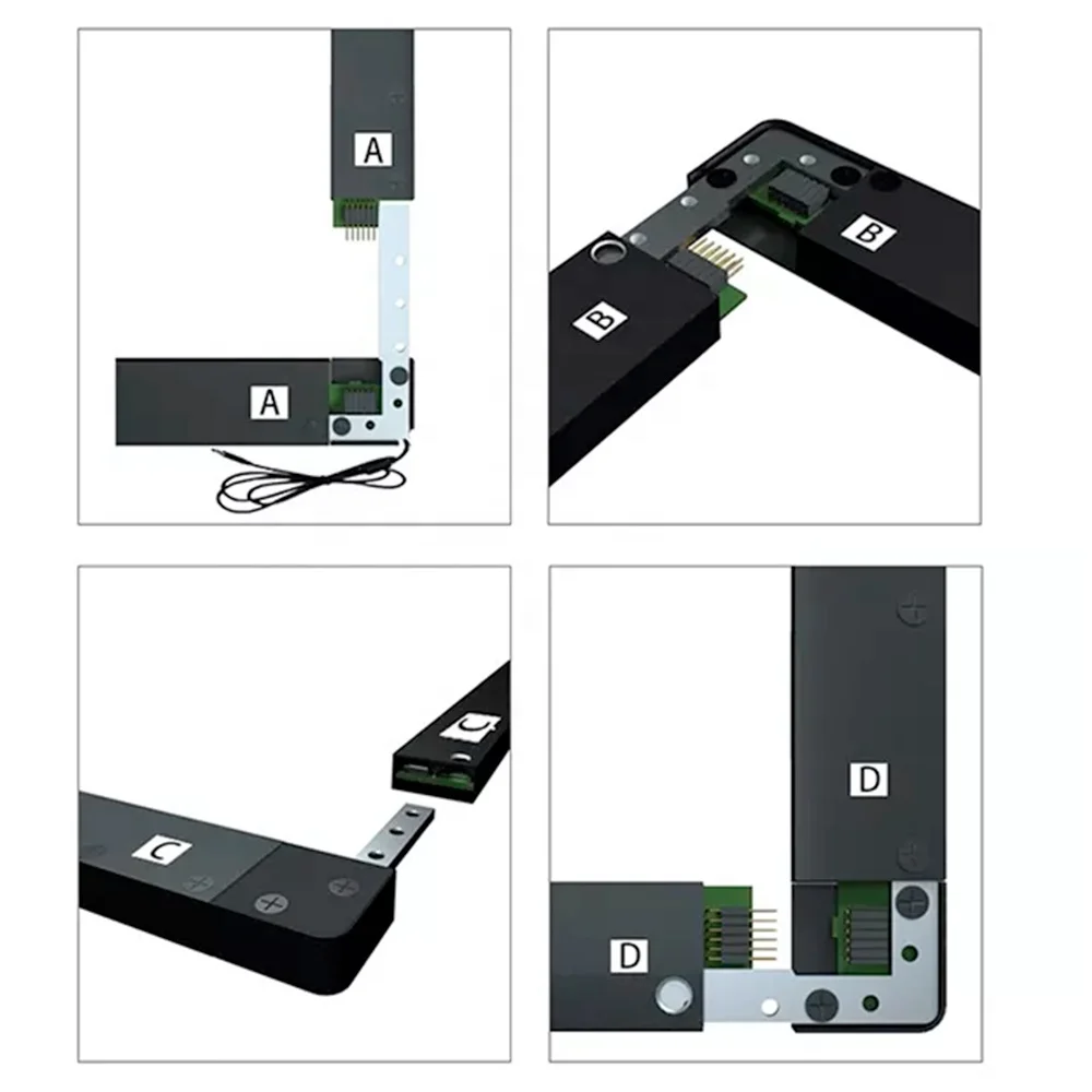 40 multi touch 32 43 49 55 65 inch touch table commercial display infrared touch screen overlay kit