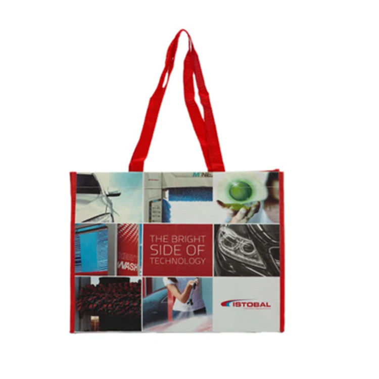 Wholesale New Design Eco Friendly Laminated Tote Rpet Reusable Bags Rpet Shopping Bag