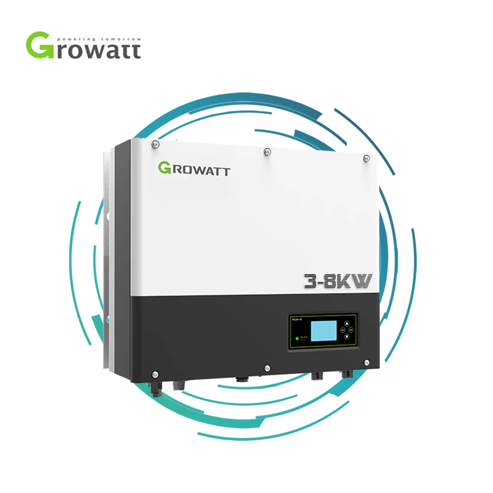 growatt on off grid hybrid 3kw 5000w 5kw 6kw 8kw 10 kw 10kw 12kw 15kw 20kw 30kw 50kw 60kw 80kw 100kw 110kw 125kw solar inverter