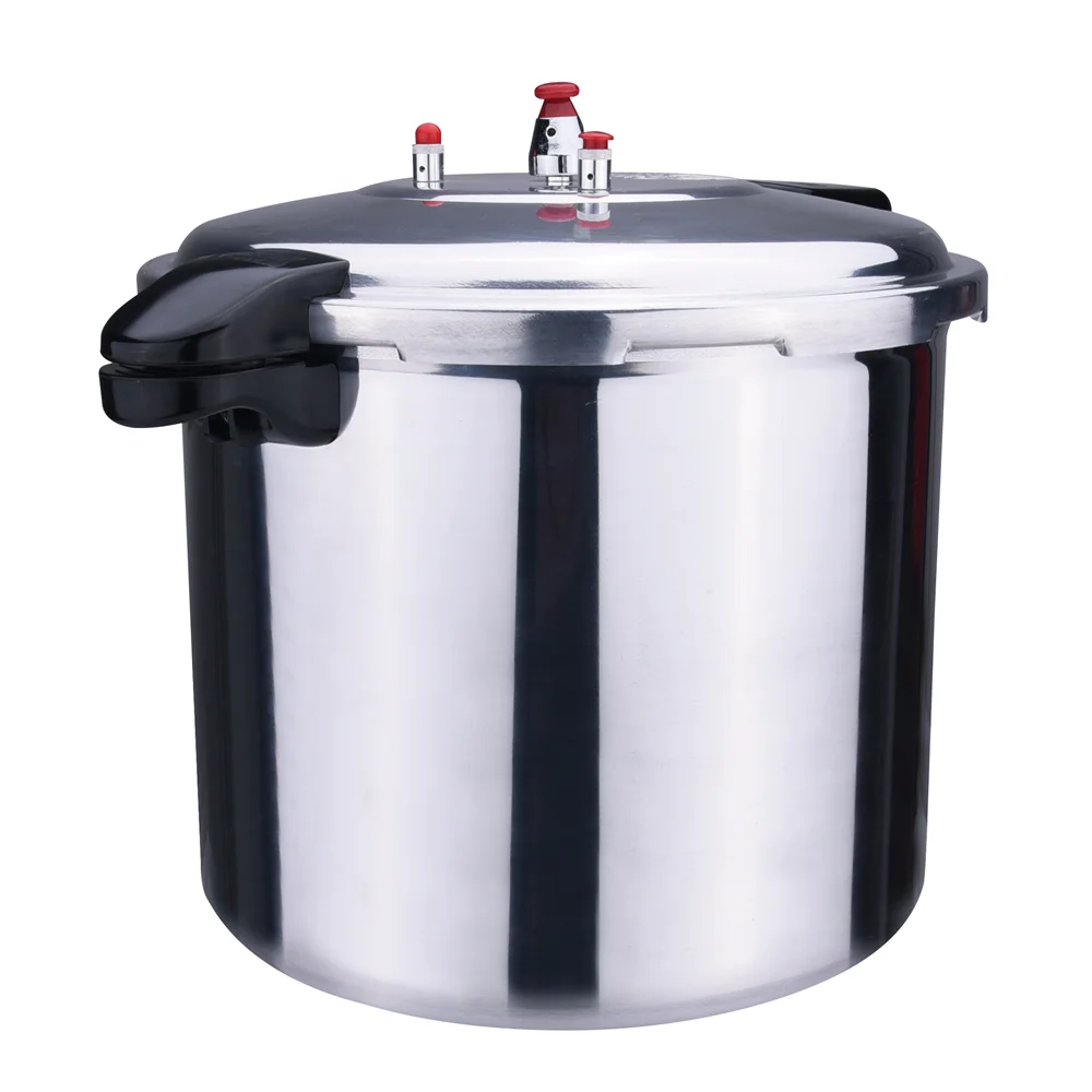 Aluminum 22L Pressure Cooker Large Commercial  General Use for Gas and Induction Cooker Pressure Valve Safety Valve Kitchenware