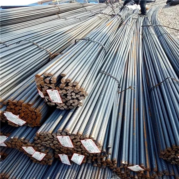 HRB400 HRB500 Steel Reinforcing Bars Deformed Iron Bar 6mm 8mm 10mm Steel Bar Construction Rebars in Coils Rod