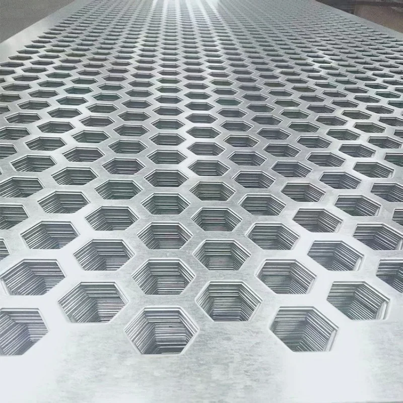 honeycomb stainless steel perforated metal mesh