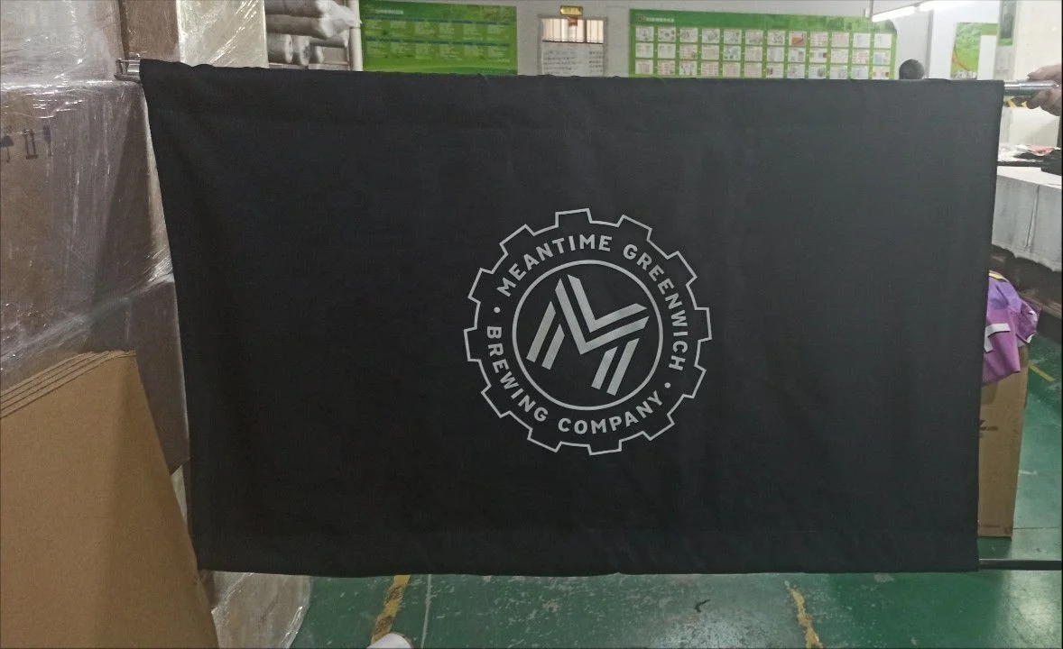 150*90cm 5*3ft Digital Custom Logo Printed Advertising Flags New Product Banners