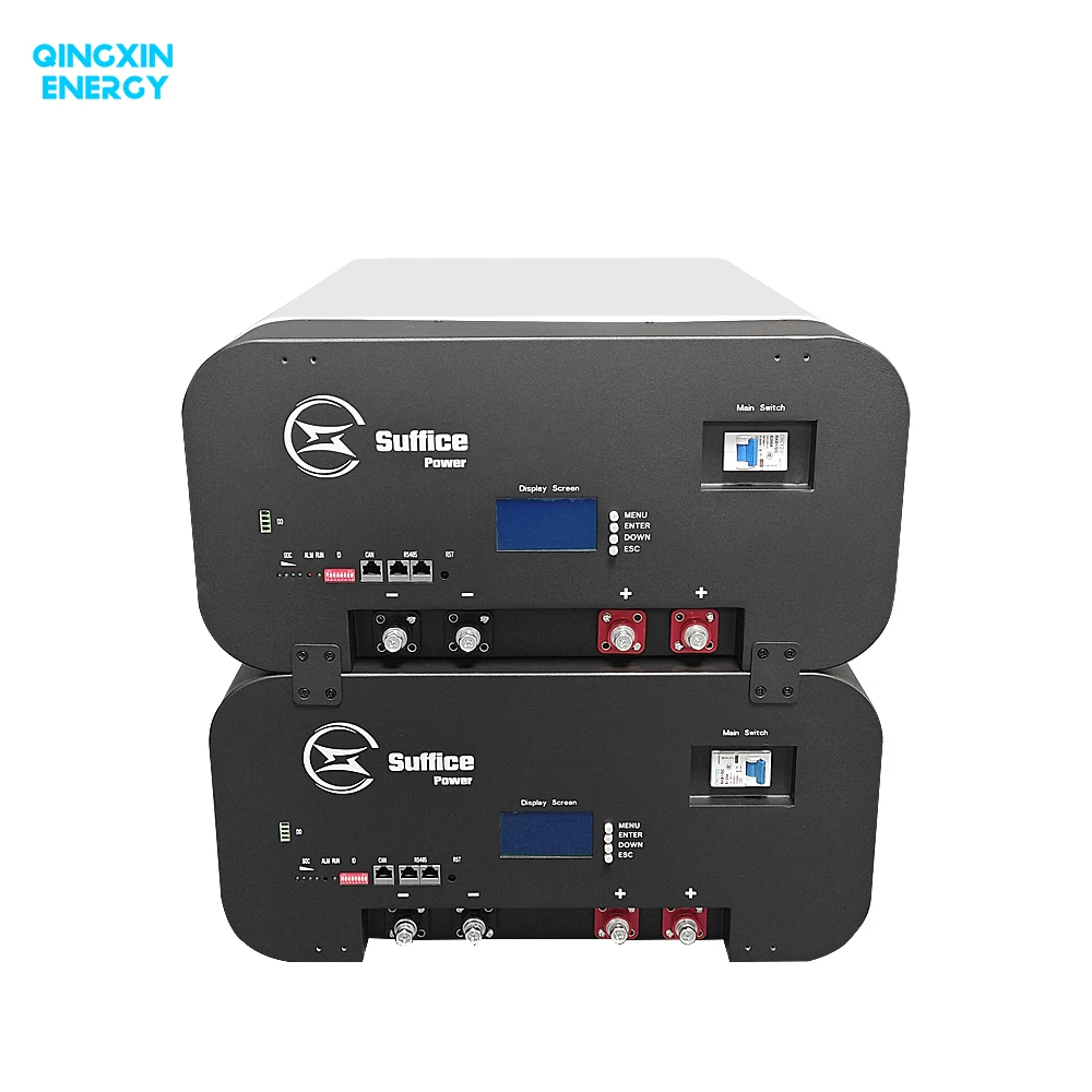 One Stop Stackable Energy Storage 51.2v 48v 200ah Lifepo4 Battery Pack Energy Storage Solar Batterie For Solar System