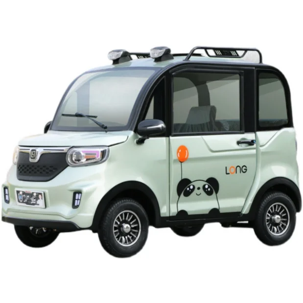 Four-wheel Mini electric car EEC certified and approved motorcycle with a speed of up to 45km/h and a range of 50-80km/h