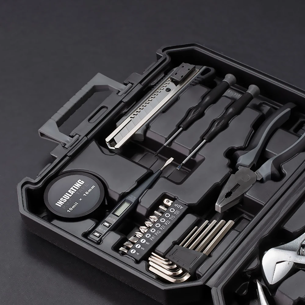 Hot Selling 30 In 1 Multifunctional Tool Set with Large Capacity Box Professional Hardware Combination Tool Kit