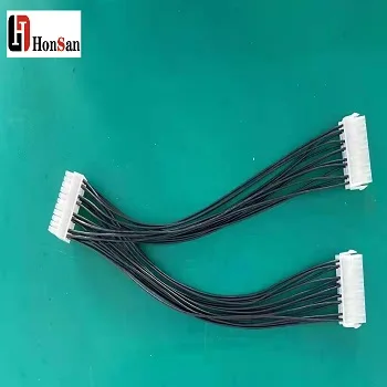 Custom Xh2.54 Terminals Side By Side 2468 24awg Home Appliance Wiring Harness Assembly Cable