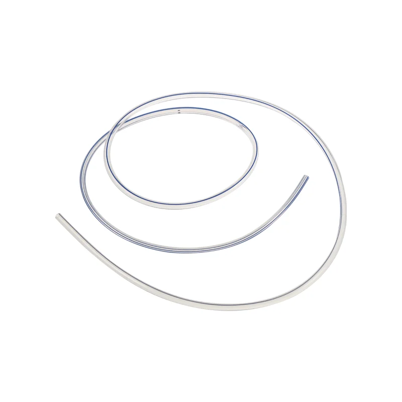 Medical Round Medical Wound Drainage System Chest Silicone Round Drainage Tube