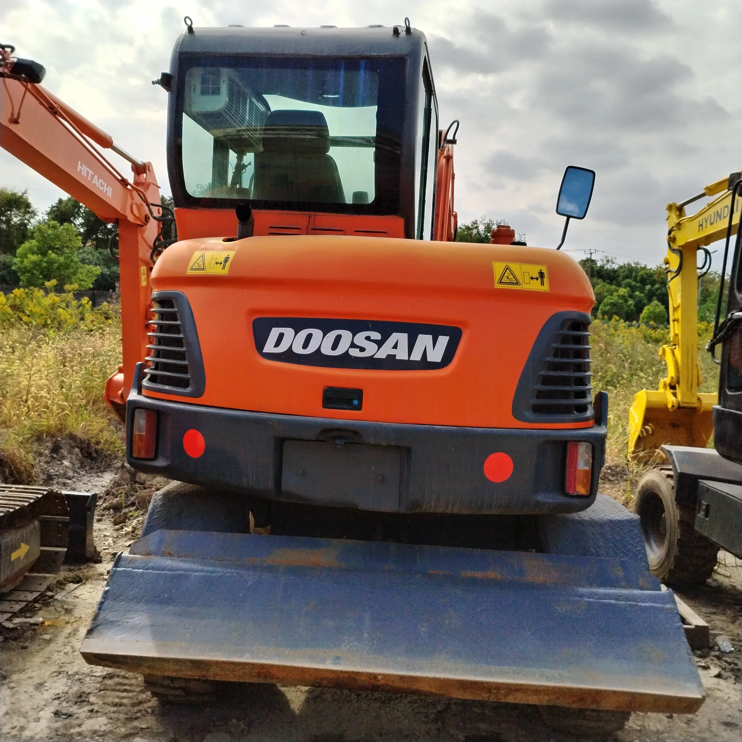 doosan dx60 used excavator second hand