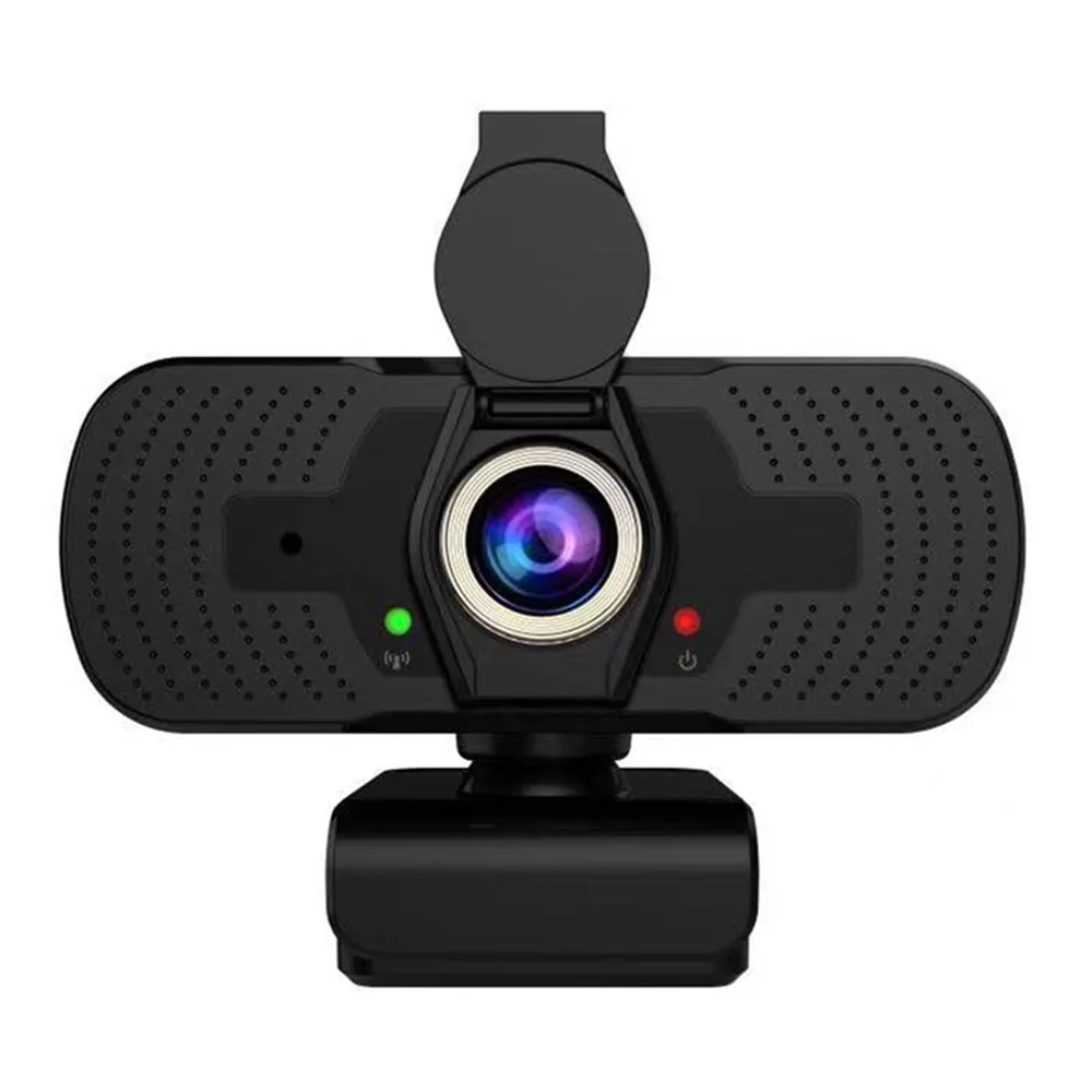 
New Product Webcam 360 Degrees 1080p Live HD Webcam for Steaming Online Teaching Meeting Computer USB Webcam 