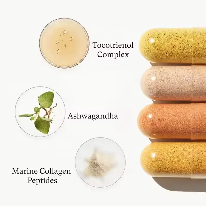 OEM ODM 2024 Popular Products Hair Growth Supplement Hair Capsules For Thicker And Stronger Hair Multiple Complex Vitamins