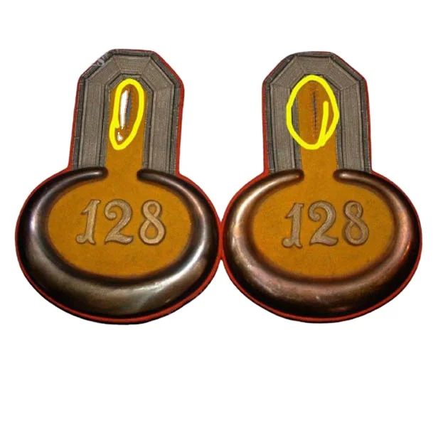 
Gold Bullion Wire Military Officers Uniform Epaulette Shoulder Badge 