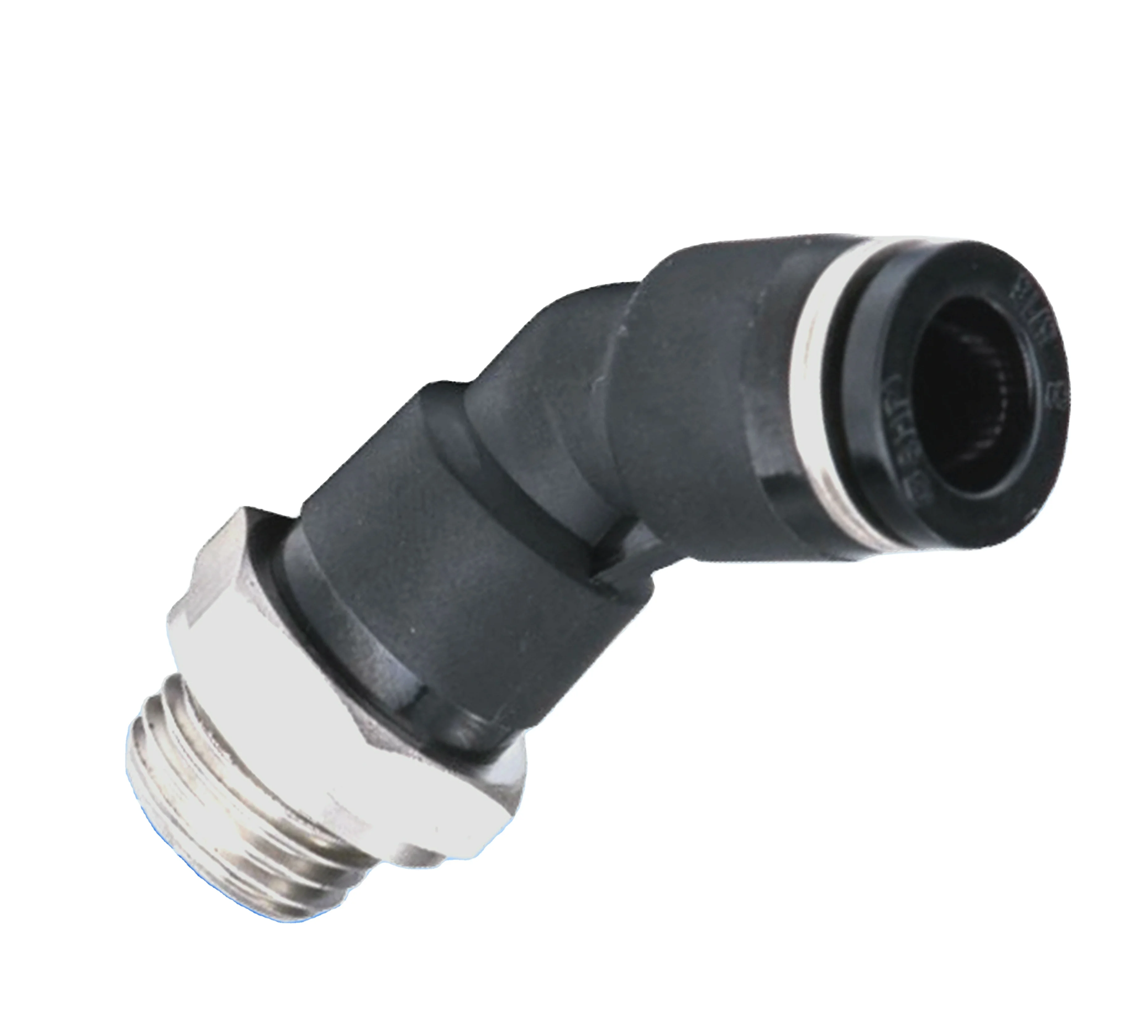 PL 135 Fitting One Touch Angle Connect Pneumatic Plastic Air Push Fitting