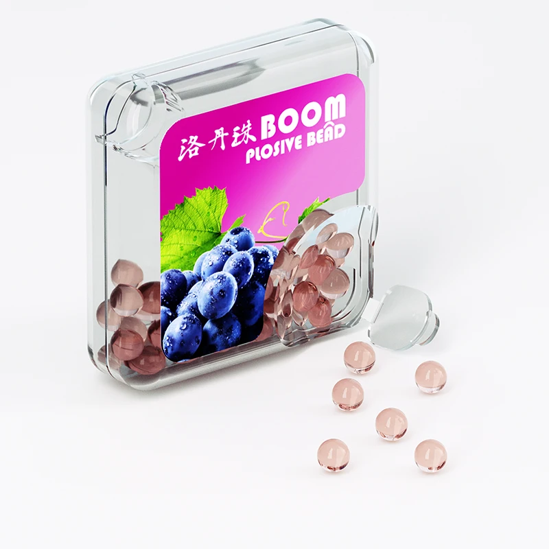 Охлаждающий аромат винограда ароматические шарики Kiyokuchi Maru без жевания мятного вкуса новая стильная резинка для быстрого дыхания