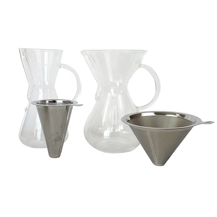 Wholesale High Quality Hand Drip Brew Coffee Cups Pot Sets Filter Turkish Coffee Maker Coffee Serving Set