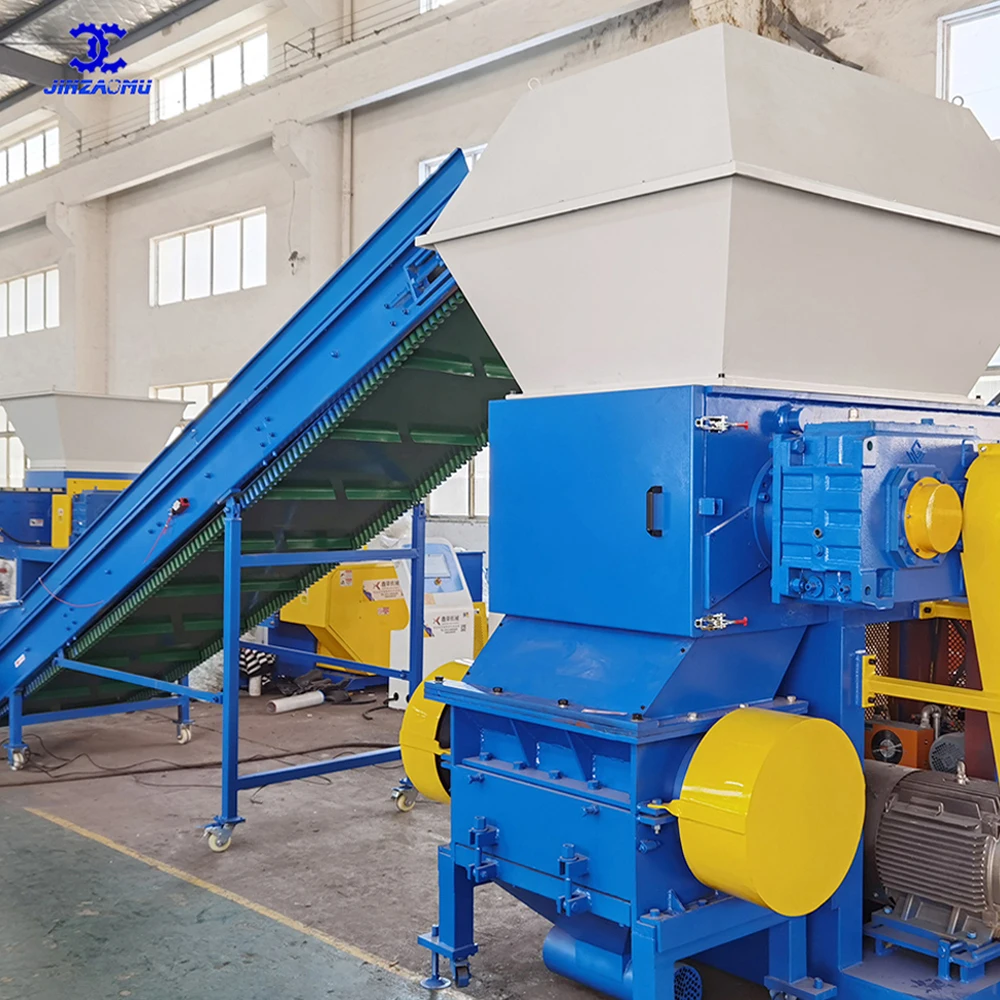 Favorable Price ISO CE Approved Plastic Drum Shredder Bottle Recycling Pallet Waste Plastic Shredder Machine