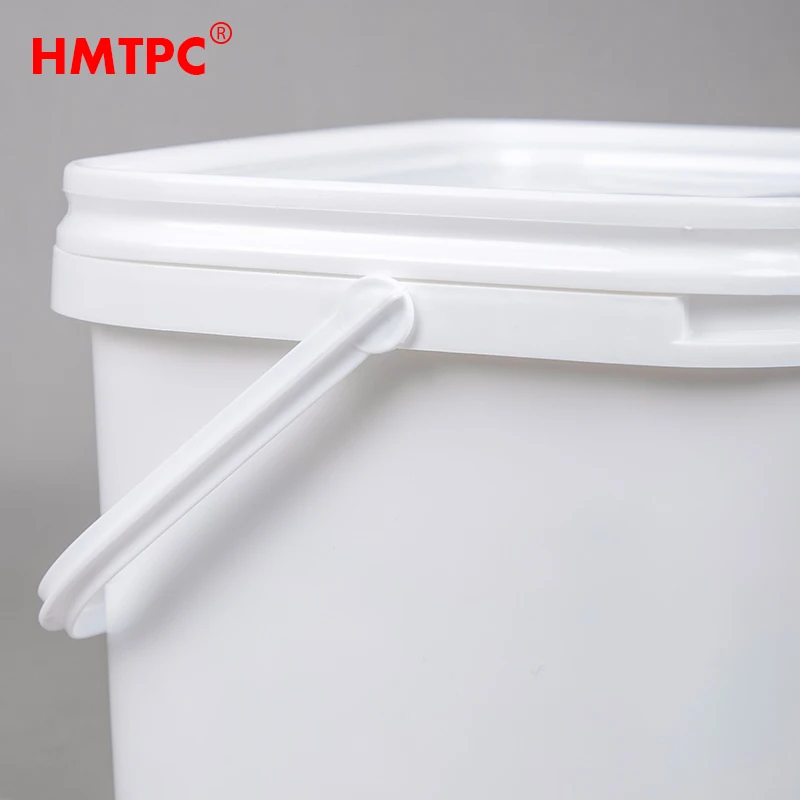 5L 5 Liter  Plastic square Buckets Plastic Barrels Storage Bucket
