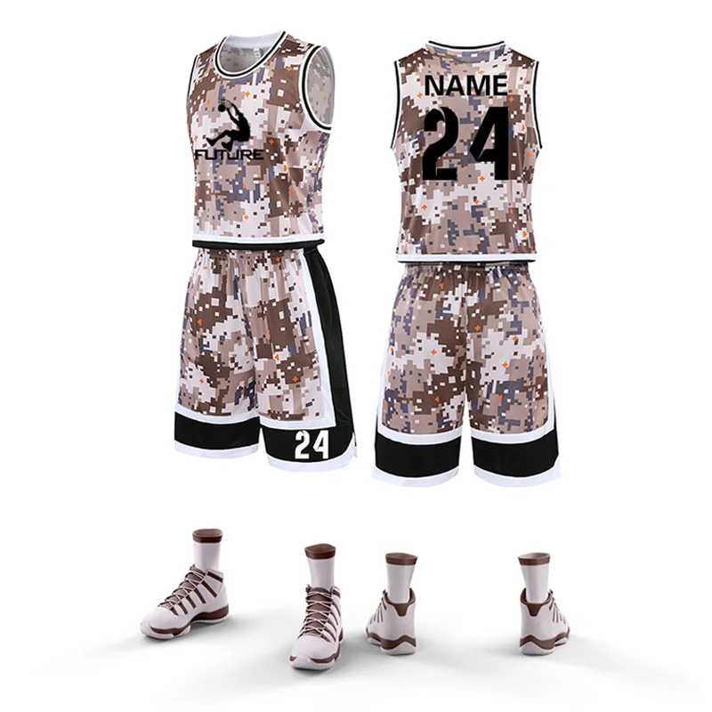 2022 Sublimated  Basketball Jerseys With No Logo Basketball Jersey