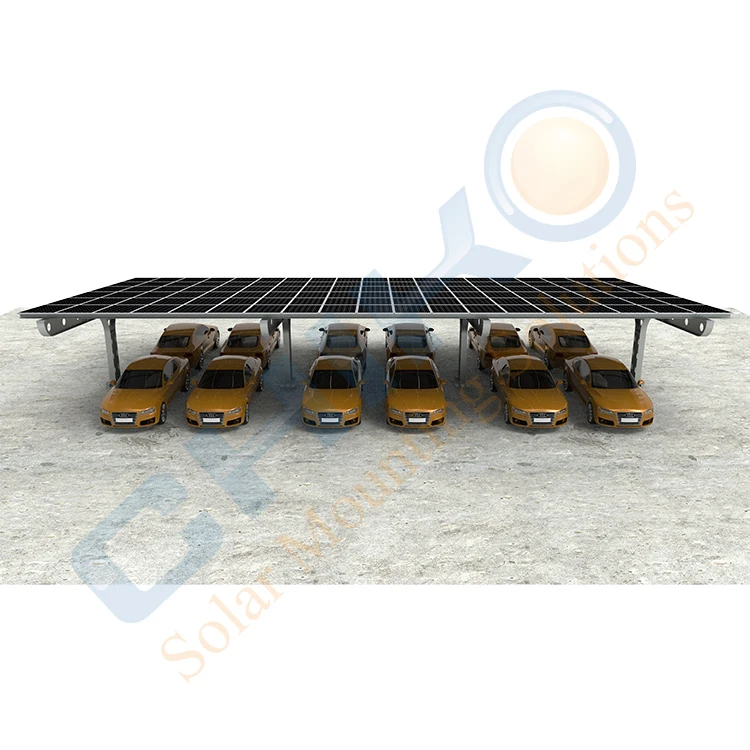 Wholesale Supply Price Steel Car Parking System Solar Mount Carport Structural Photovoltaic Carport Kits