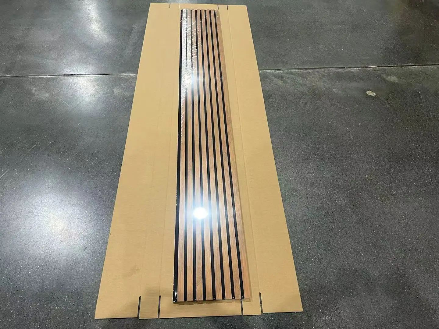 MDF Polyester Fiber WPC Other Home Decor Boards Interior Soundproof Wooden Grain Slat Acoustic Foam Wall Panels