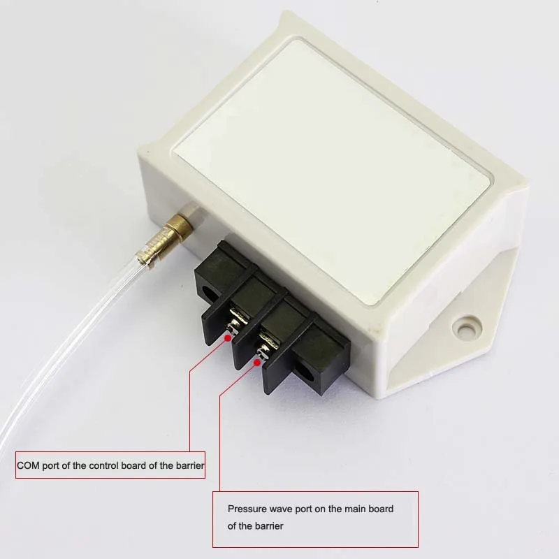 Pressure Wave Switch and Sensors for Automatic Parking Barrier
