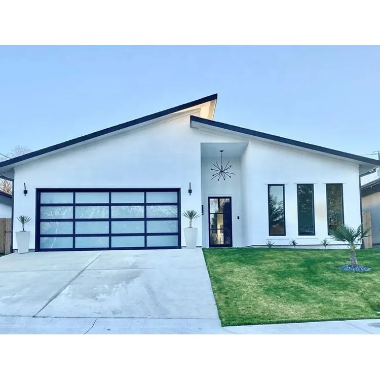 Standard Waterproof Aluminum Insulated Vertical Fold Up Home Garage Door Security Gate