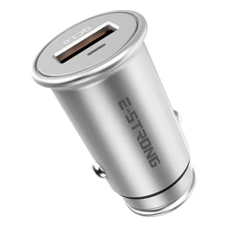 Cigarette Lighter Charger Mini USB Car Adapter Quick Charge Dual Port Car Charger for Mobile Phone