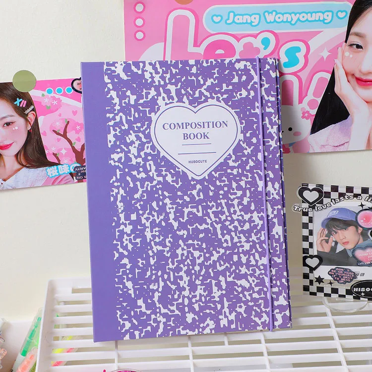 Hot Sale New Korean version a 5 six-hole binder girls Kpop students photo album Star Card Collection book
