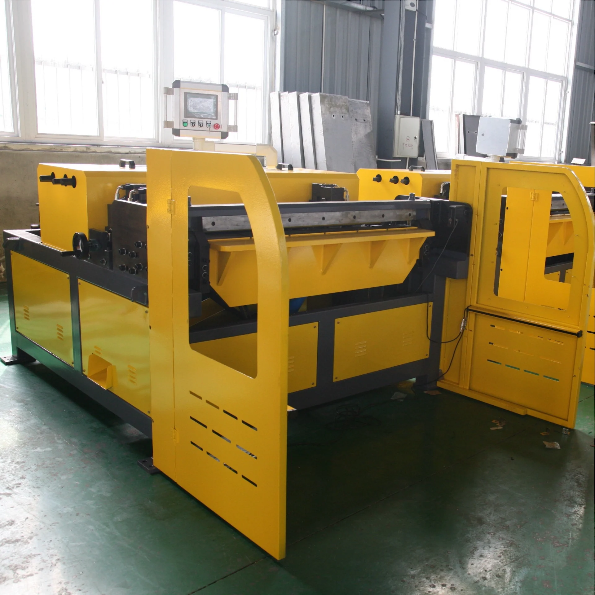 High Quality Automatic Square Duct Making Machine Duct Line 3 For Steel Metal