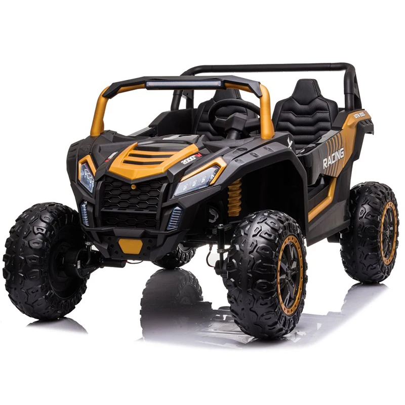 2024powerful rechargeable electric utv car for children 24V kids ride on car with two seat