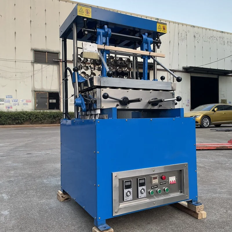 Stainless Steel Ice Cream Cone Machines Cornet Rolled Cones Making Machine Wafer Sugar Pizza Cone Machine