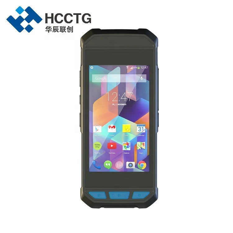 Многофункциональный интегрированный Печатный портативный терминал прочный Android КПК со сканером штрих-кода T980