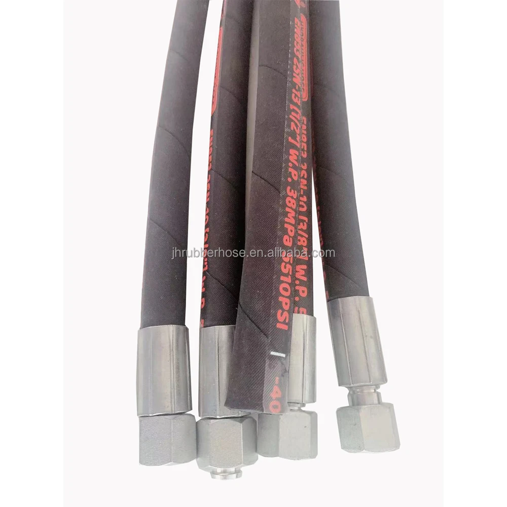 Гидравлический шланг 1 SN R1 AT / 2 R2 4SP 4SH и фитинги Метрические/BSP/UNF NPT ORFS
